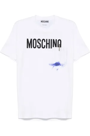 Moschino Playera con logo estampado