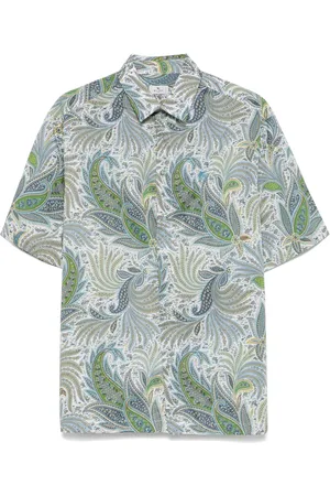 Etro Camisa con estampado de cachemira