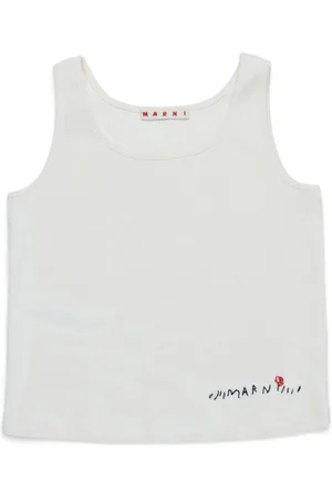 Marni Camiseta con logo bordado