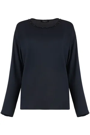 Fabiana Filippi Blusa con mostacillas bordadas