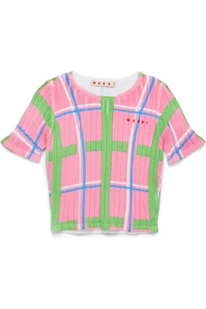 Marni Playera con motivo de cuadros
