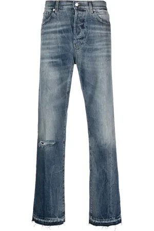 DEPARTMENT 5 Pantalones rectos con efecto lavado