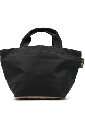 Hervè Chapelier Tote con cierre y etiqueta del logo