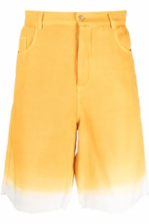 Federico Curradi Shorts de mezclilla con motivo tie-dye