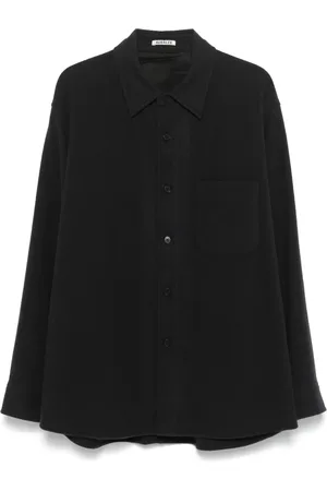 Auralee Camisa de franela