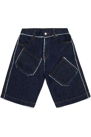 Marni Shorts de mezclilla con bolsillos de parche