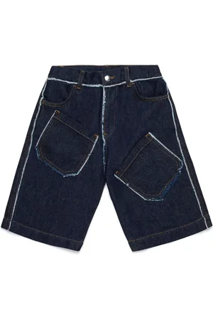 Marni Shorts de mezclilla con bolsillos de parche