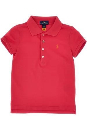 Ralph Lauren Playera tipo polo con motivo bordado