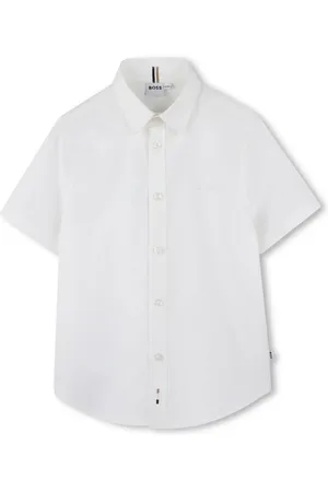 HUGO BOSS Camisa con logo bordado