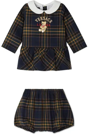 VERSACE Set de vestido Tartan Love Teddy