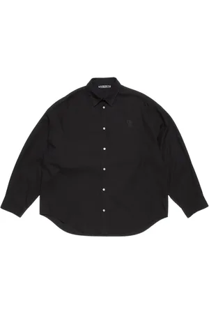 Acne Studios Camisa con logo bordado
