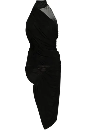 MAGDA BUTRYM Vestido asimétrico con cuello halter