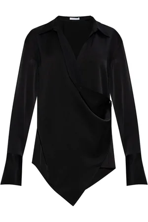 Helmut Lang Camisa con diseño cruzado