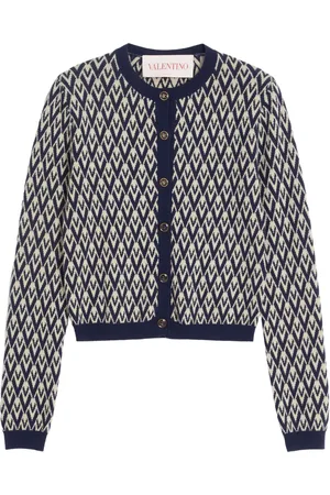 VALENTINO GARAVANI Cárdigan Toute la V en jacquard