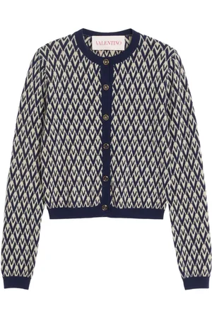 VALENTINO GARAVANI Cárdigan Toute la V en jacquard