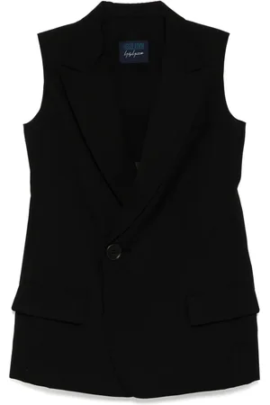 YOHJI YAMAMOTO Chaleco con solapas de muesca