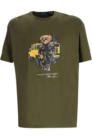 Ralph Lauren Playera con motivo Polo Bear