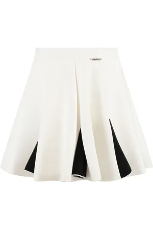 Twin-Set Falda corta con diseño plisado