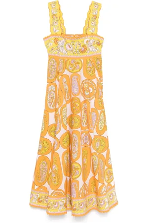ALÉMAIS Vestido midi Diana
