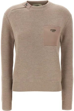 Fendi Suéter con cuello redondo