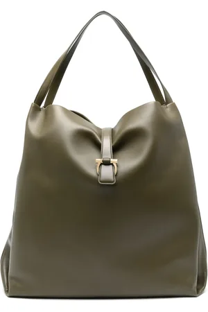 Salvatore Ferragamo Bolsa de hombro de cuero