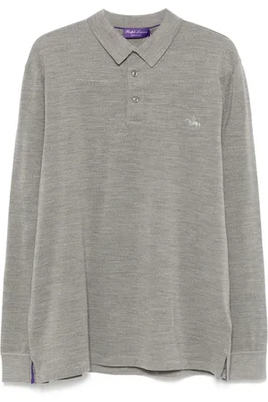 Ralph Lauren Playera tipo polo con motivo Polo Pony