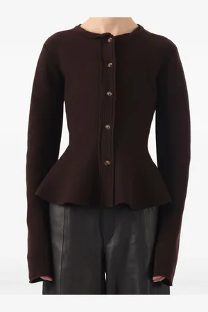 Jason Wu Cárdigan con dobladillo peplum