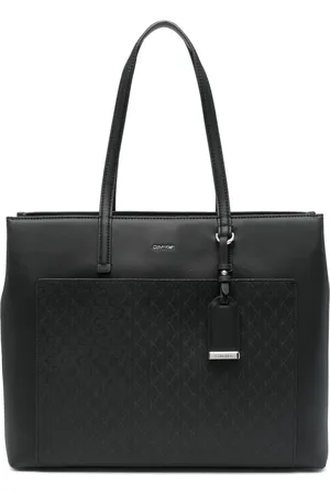 Calvin Klein Tote con letras del logo