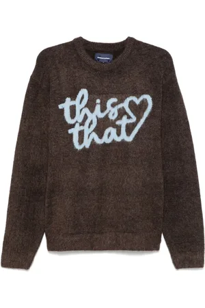 This Is Never That Suéter Heart Logo
