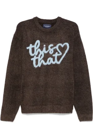 This Is Never That Suéter Heart Logo