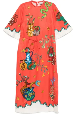 ALÉMAIS Vestido estilo playera Rose