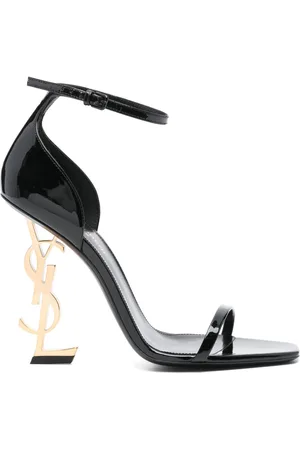 Saint Laurent Sandalias Opyum con tacón 120mm