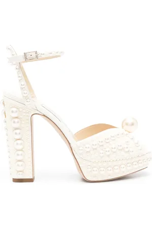 Jimmy Choo Sandalias Sacaria con tacón 135mm