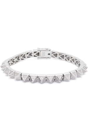 Eddie Borgo Pulsera Pavé Pyramid