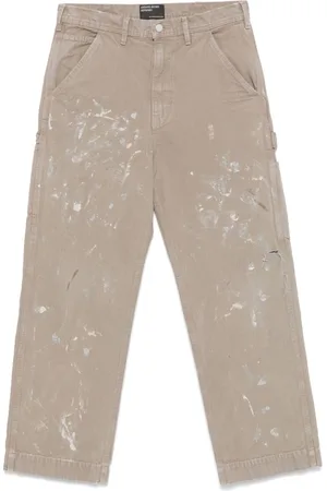 ENFANTS RICHES DEPRIMES Pantalones con estampado de salpicaduras de pintura