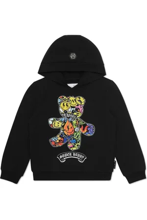 Philipp Plein Hoodie con motivo Teddy Bear
