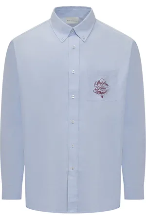 Drôle de Monsieur Camisa con logo bordado