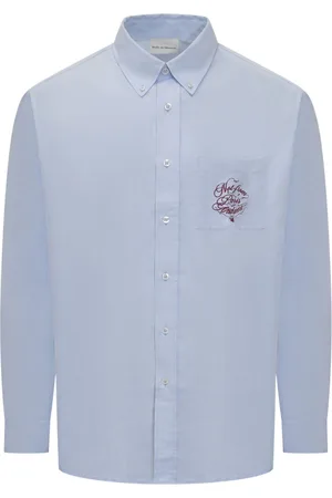 Drôle de Monsieur Camisa con logo bordado