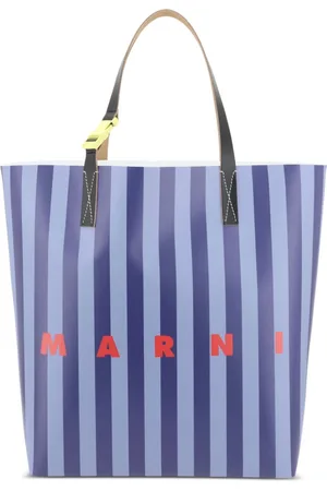 Marni Tote con motivo de rayas
