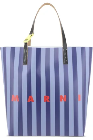 Marni Tote con motivo de rayas