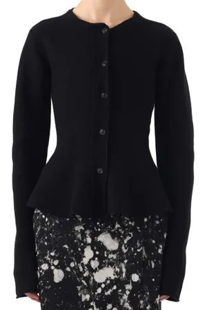 Jason Wu Cárdigan con dobladillo peplum