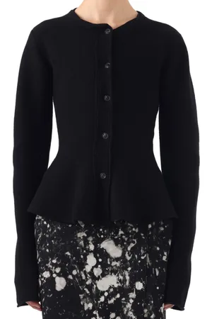 Jason Wu Cárdigan con dobladillo peplum