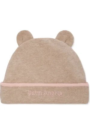 Palm Angels Gorro con motivo Bear