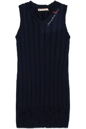 Marni Vestido tejido de canalé