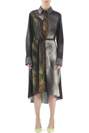 Jason Wu Vestido camisero con cinturón