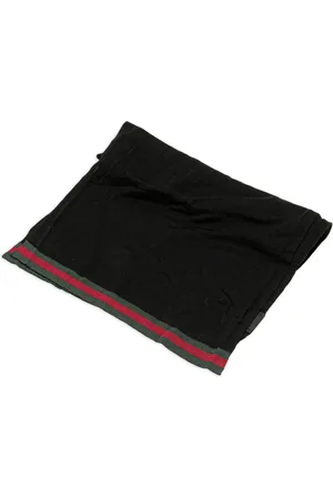 Gucci Mascada Web Wool Scarf 2000-2015