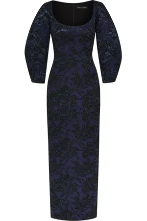 Oscar de la Renta Vestido de fiesta Metallic Orchid