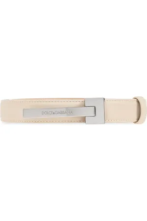 Dolce & Gabbana Cinturón con logo grabado