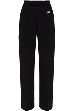 Dolce & Gabbana Pants con logo bordado