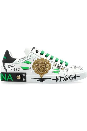 Dolce & Gabbana Tenis con parche del logo